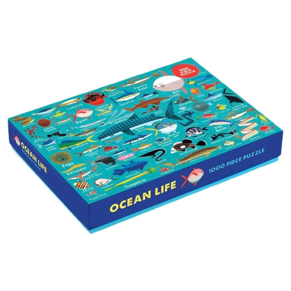 Mudpuppy 10 Plus 1000 Pc Puzzle - Ocean Life