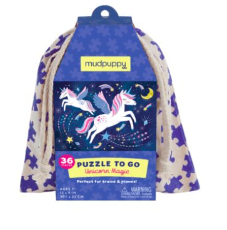 36 Pc Puzzle to Go - Unicorn Magic
