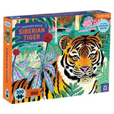 Mudpuppy 7 Plus 300 Pc Puzzle - Endangered Species, Siberian Tiger