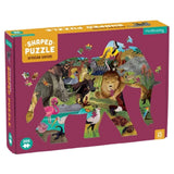 Mudpuppy 7 Plus 300 Pc Shaped Puzzle - African Safari