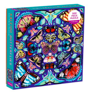 500 Pc Puzzle - Kaleido Butterflies