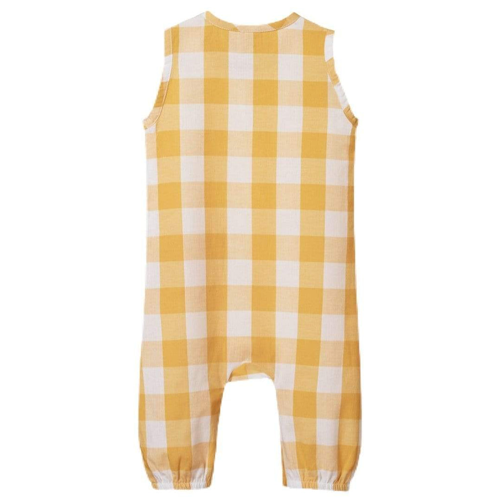 Nature Baby 0-3 Months to 1 Yr Gingham Cedar Suit