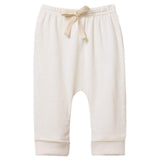 Nature Baby 0-3 Months to 2 Yrs Newborn Drawstring Pants, Cotton - Natural