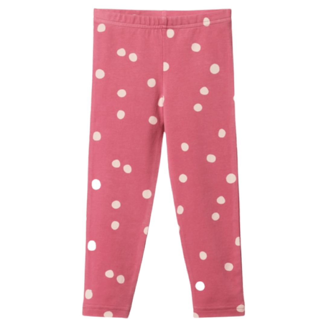 Nature Baby 0-3 Months to 4 Yrs Leggings - Speckle Raspberry