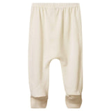 Nature Baby 0-3 Months to 6-12 Months Cotton Footed Rompers - Natural