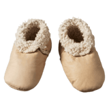 Nature Baby 0-3 Months to 6-12 Months Lambskin Booties - Cream