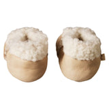 Nature Baby 0-3 Months to 6-12 Months Lambskin Booties - Cream