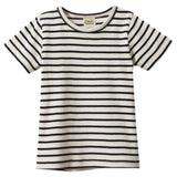 Nature Baby 0-6 Months to 4 Yrs 0 River Tee - Navy Sailor Stripe