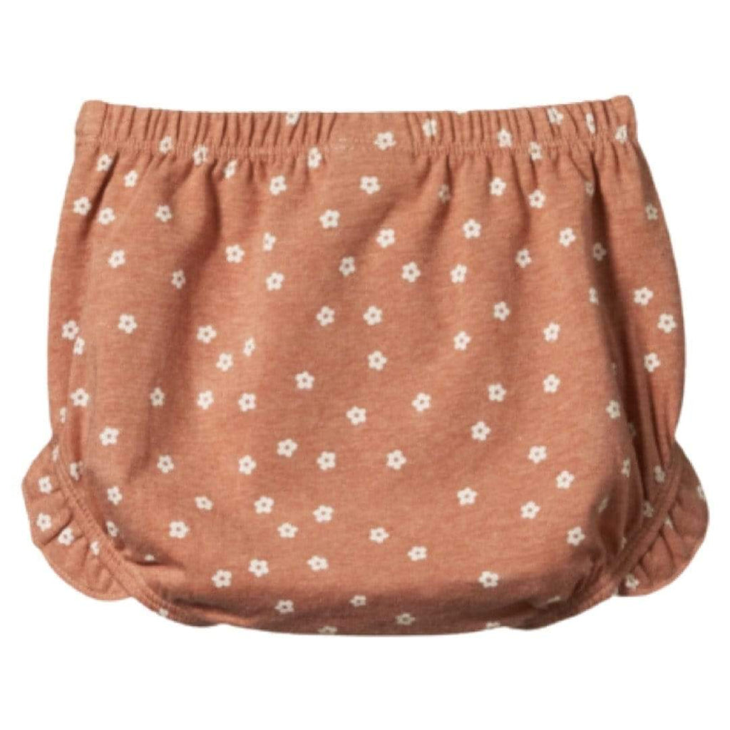 Nature Baby 000 to 2 Petal Bloomers - Flora Cork Marl