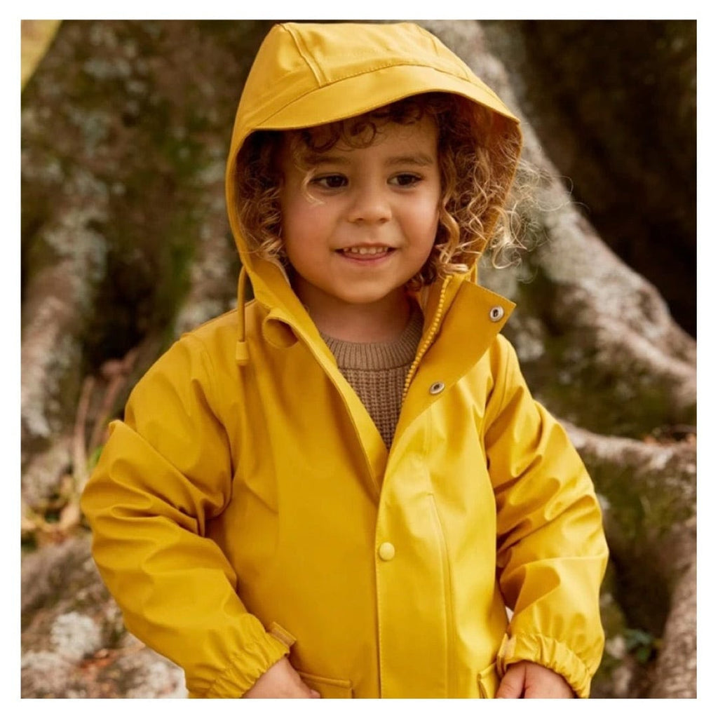 Nature Baby 1-2 to 5-6 Raincoat - Saffron