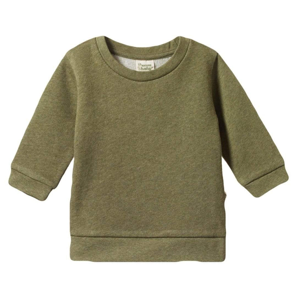 Nature Baby 3-6 Mths to 4 00 Emerson Sweater - Cypress Marl