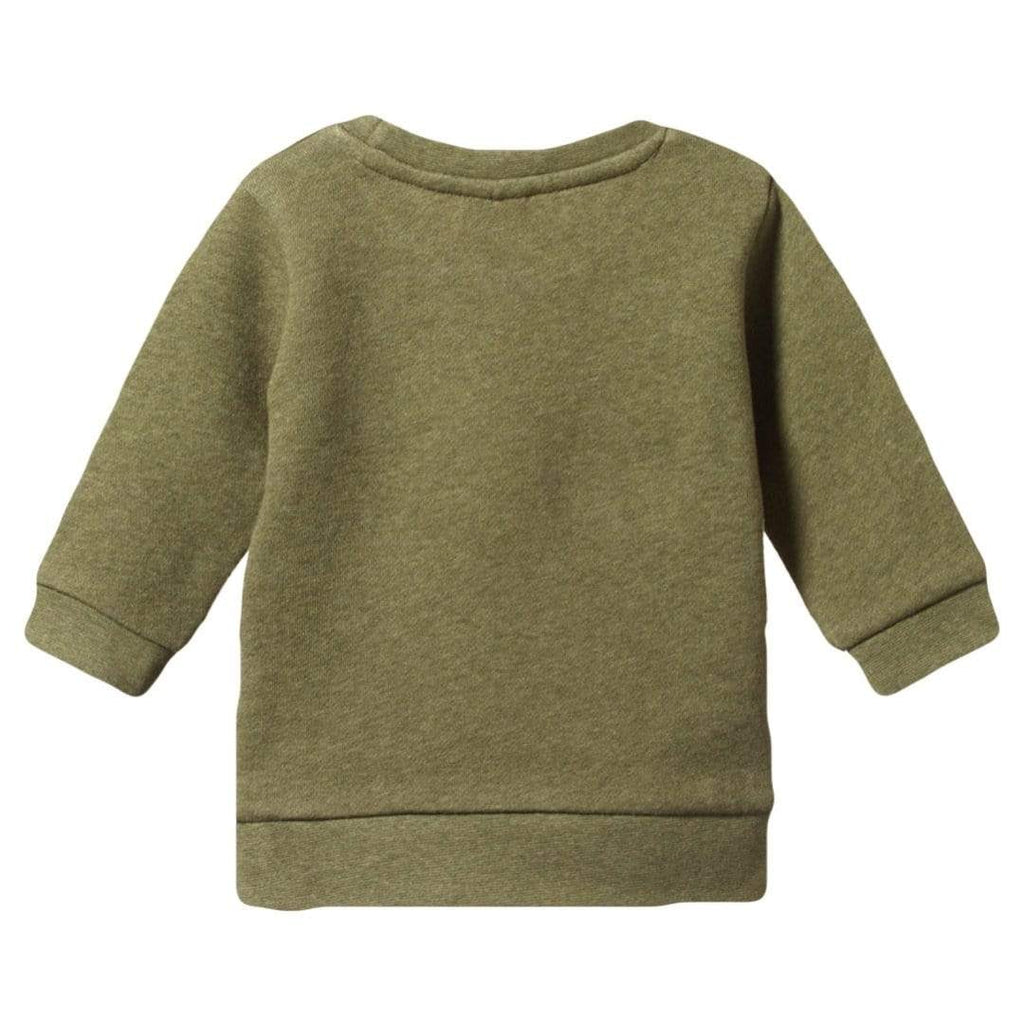Nature Baby 3-6 Mths to 4 Emerson Sweater - Cypress Marl