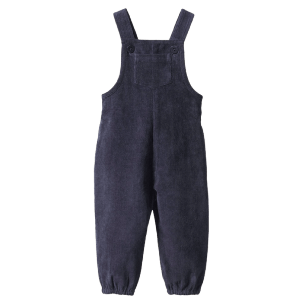 Nature Baby 6-12 Months to 2 Years Tipper Overalls - Navy
