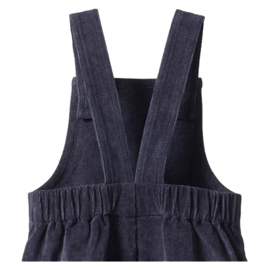 Nature Baby 6-12 Months to 2 Years Tipper Overalls - Navy