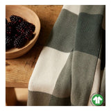 Nature Baby Birth Plus Bassinet Dune Blanket - Thyme Check