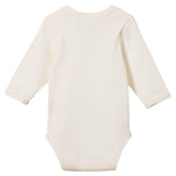 Nature Baby Newborn to 2Yr Long Sleeved Bodysuit, Cotton  - Natural