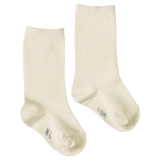 Nature Baby Newborn to 5-6Yr Newborn Cotton Rib Socks - Natural