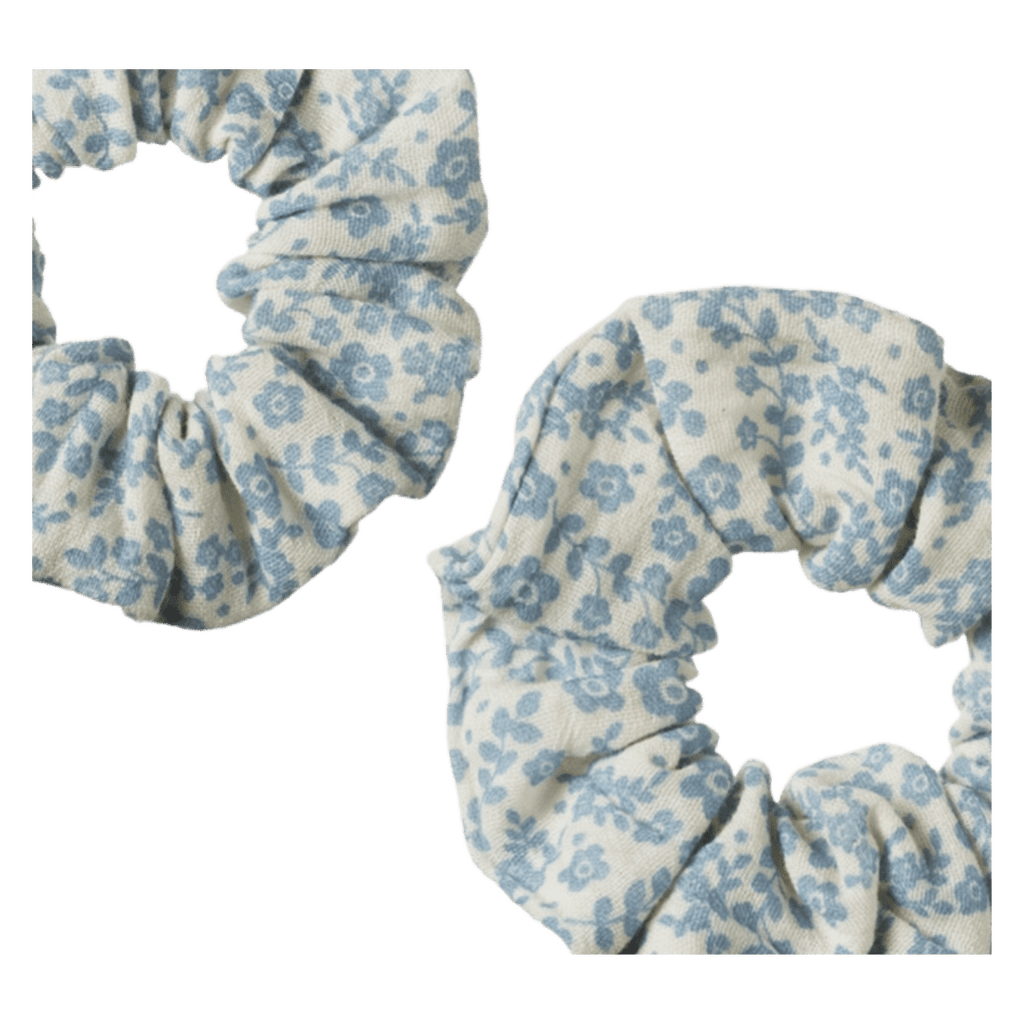 Nature Baby One Size Scrunchies - Daisy Belle Blue
