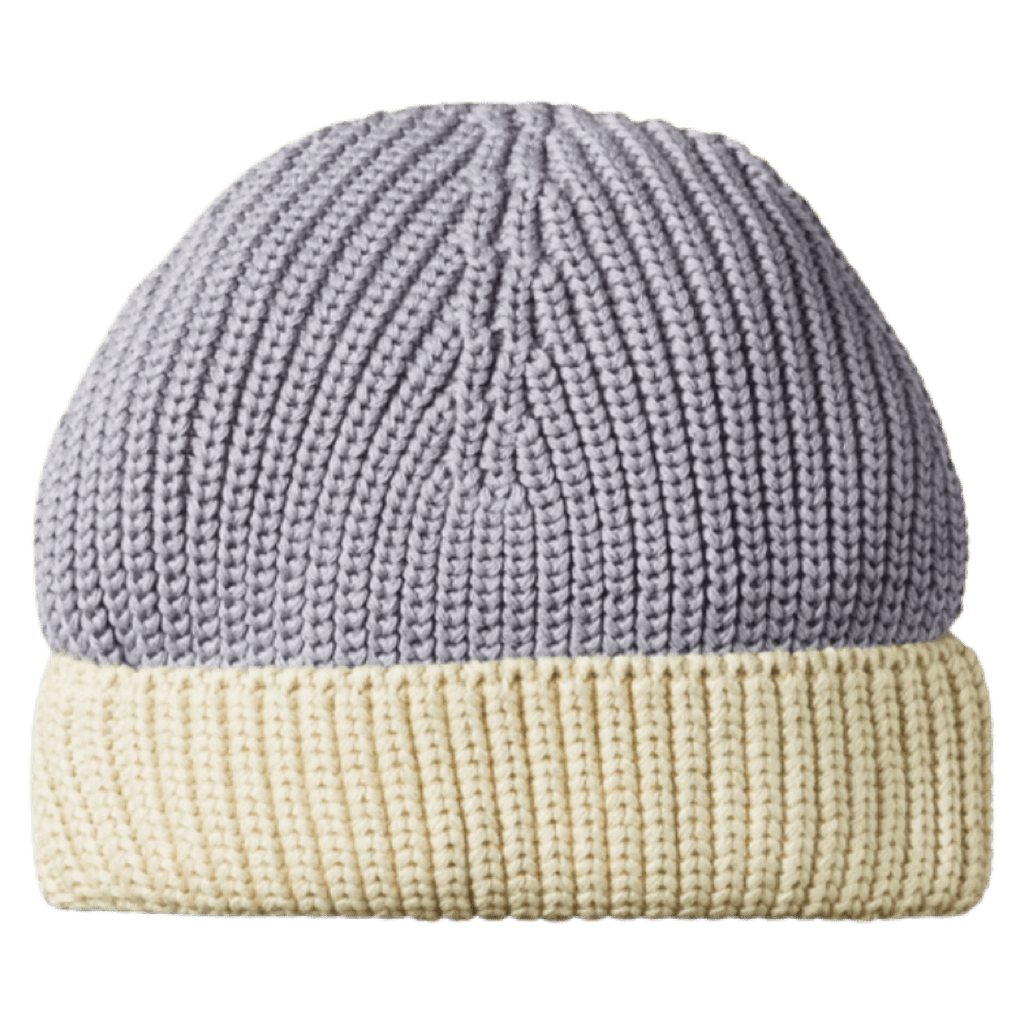 Nature Baby Small to Large Forest Beanie - Oatmeal Marl/Lilac
