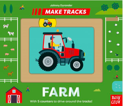 Nosy Crow 12 Mths Plus Make Tracks, Farm - Johnny Dyander