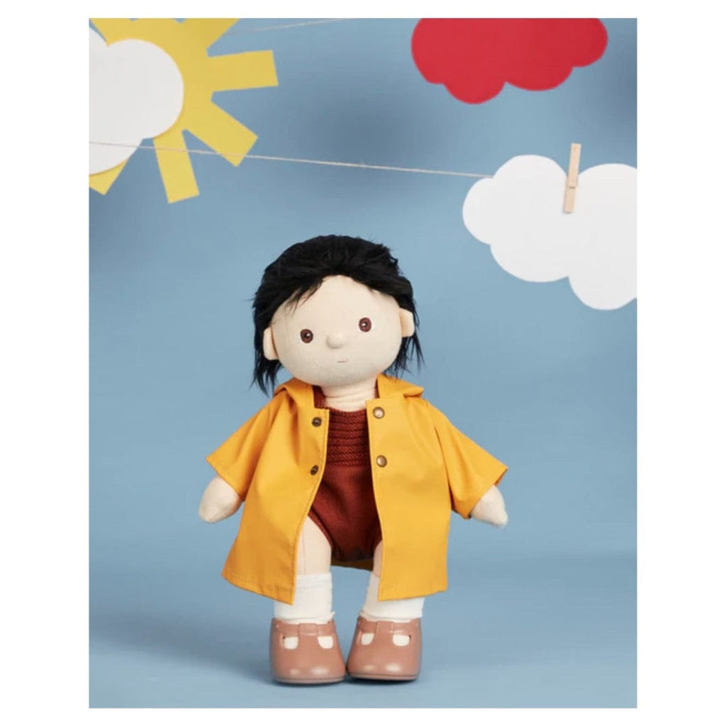 Olli Ella 3 Plus Dinkum Doll Ahoy Raincoat - Yellow