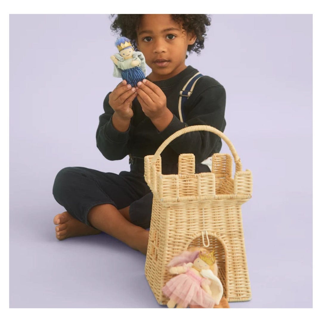 Olli Ella 3 Plus Rattan Castle Bag