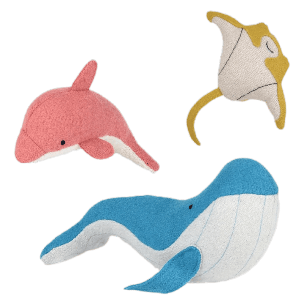 Olli Ella Birth Plus Holdie Ocean Animals