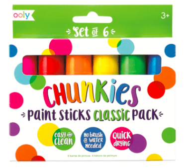 Paint Sticks - 6  Classic Chunkies
