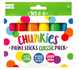 Paint Sticks - 6  Classic Chunkies