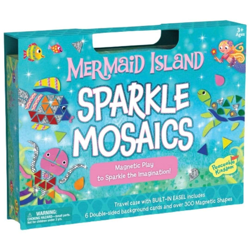 Peaceable Kingdom 3 Plus Mermaid Island Sparkle Mosaics