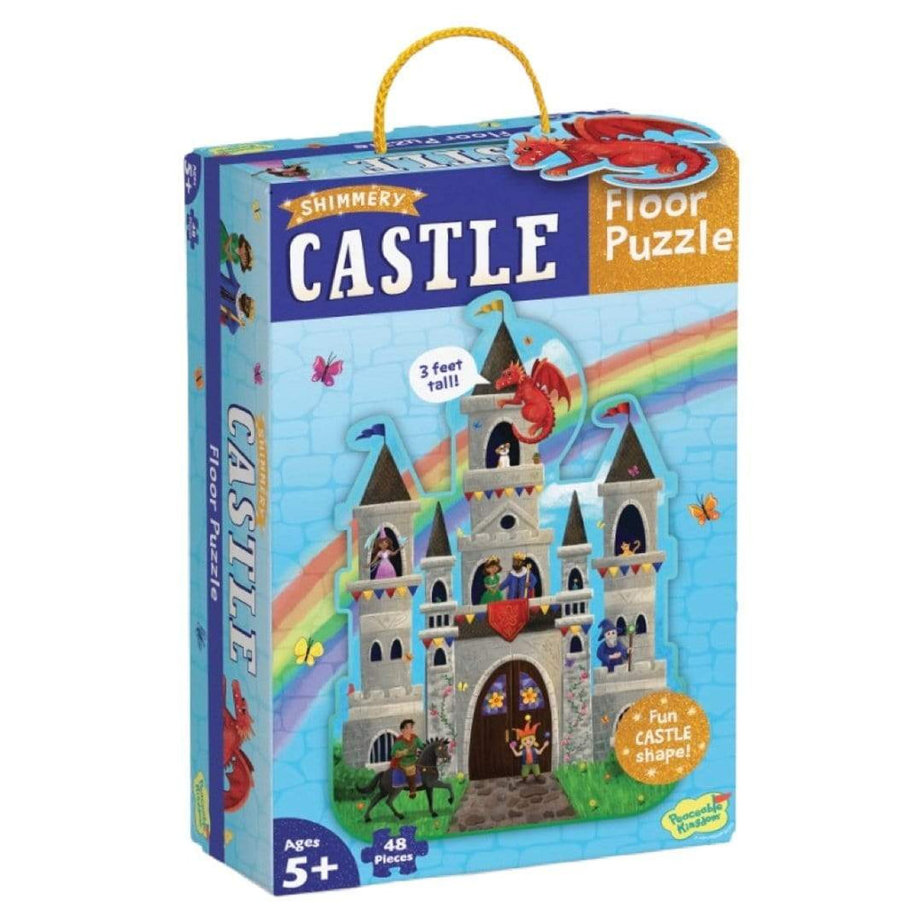 Peaceable Kingdom 5 Plus 48 Pc Floor Puzzle - Castle