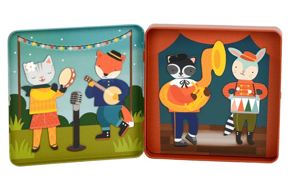 Magnetic Play Set - Animal Band