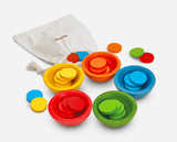 Plan Toys 18 Mths Plus Sort & Count Cups
