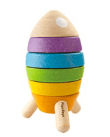 Plan Toys 18 Mths Plus Stacking Rocket
