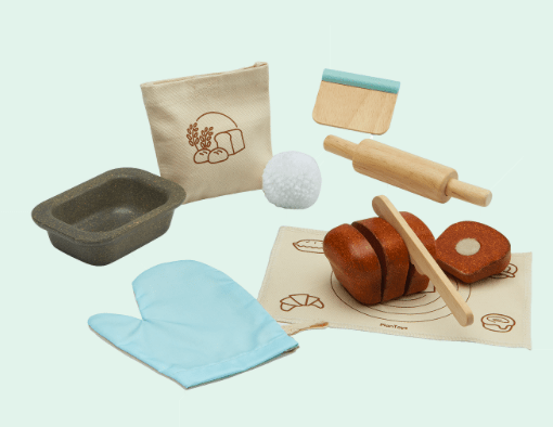 Plan Toys 2 Plus Bread Loaf Set