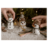 Poppy & Daisy 4 Plus Do It Yourself Clay Snowmen