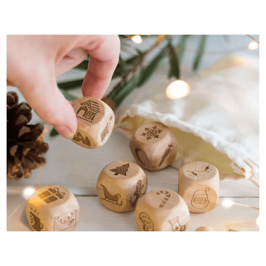 Poppy & Daisy 5 Plus Christmas Story Cubes