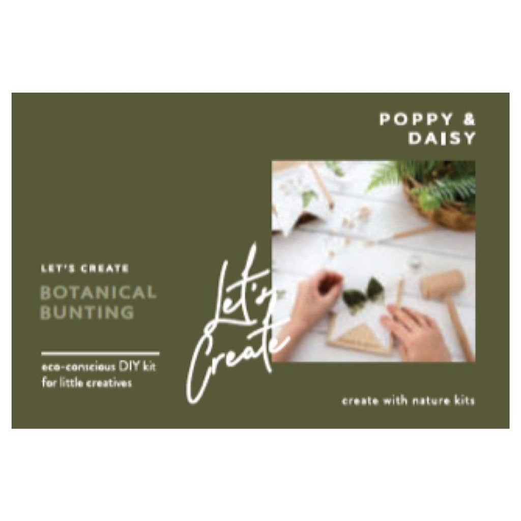 Poppy & Daisy 5 Plus Let's Create - Botanical Bunting