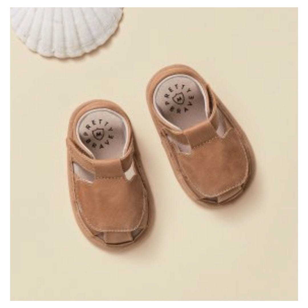 Pretty Brave Medium to XLarge Milo Sandal - Tan