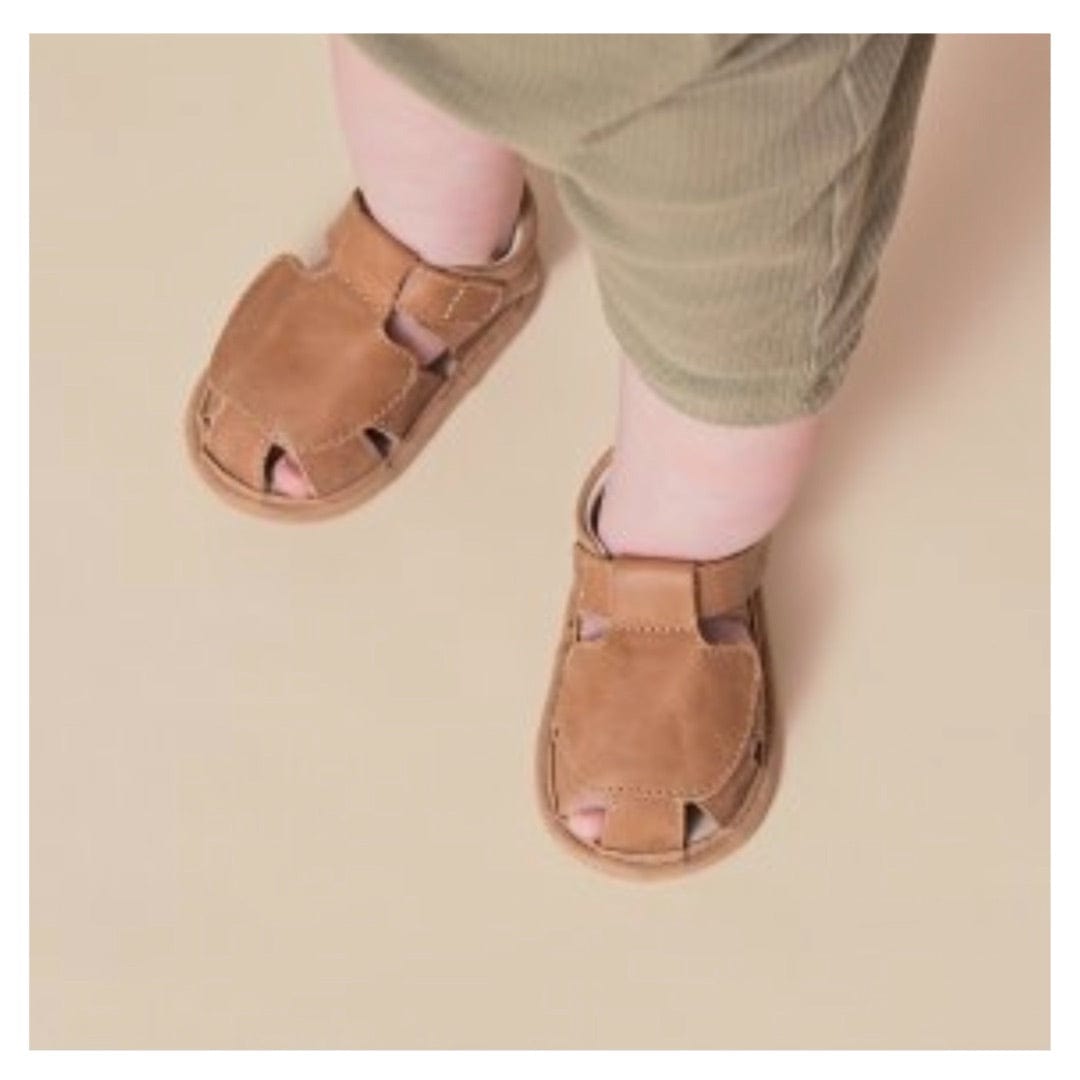 Pretty Brave Medium to XLarge Milo Sandal - Tan