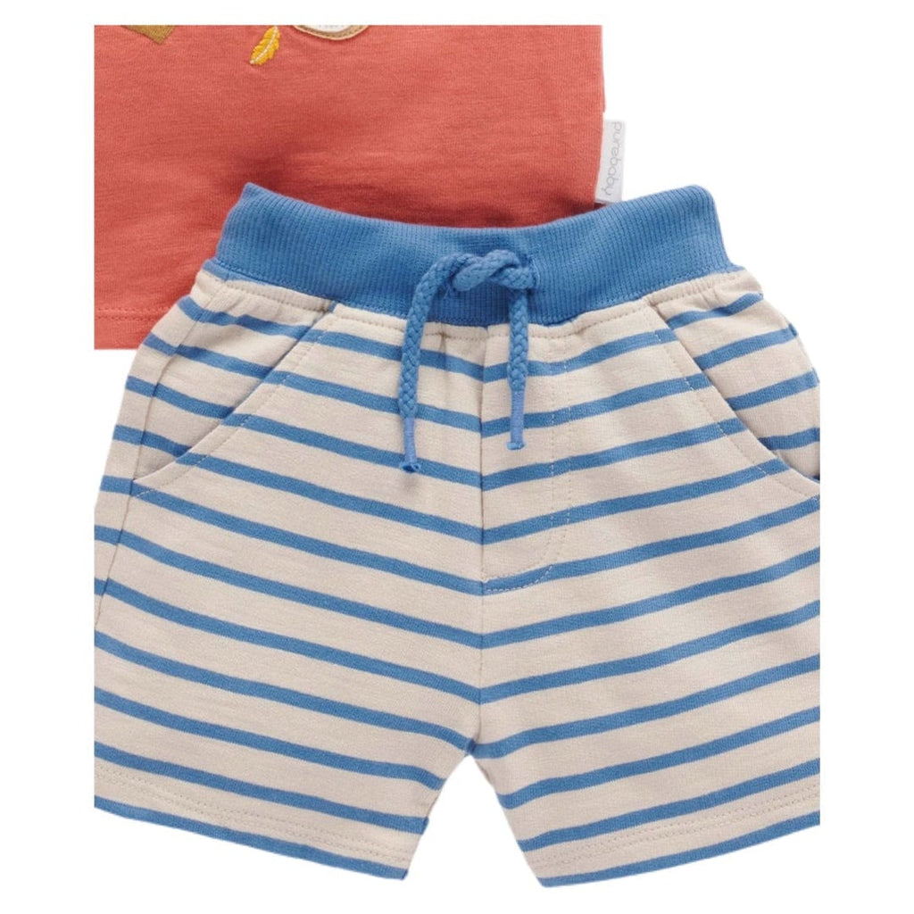 Pure Baby 0-3 Months to 5 Years Pirate Set - Atlantic Stripe