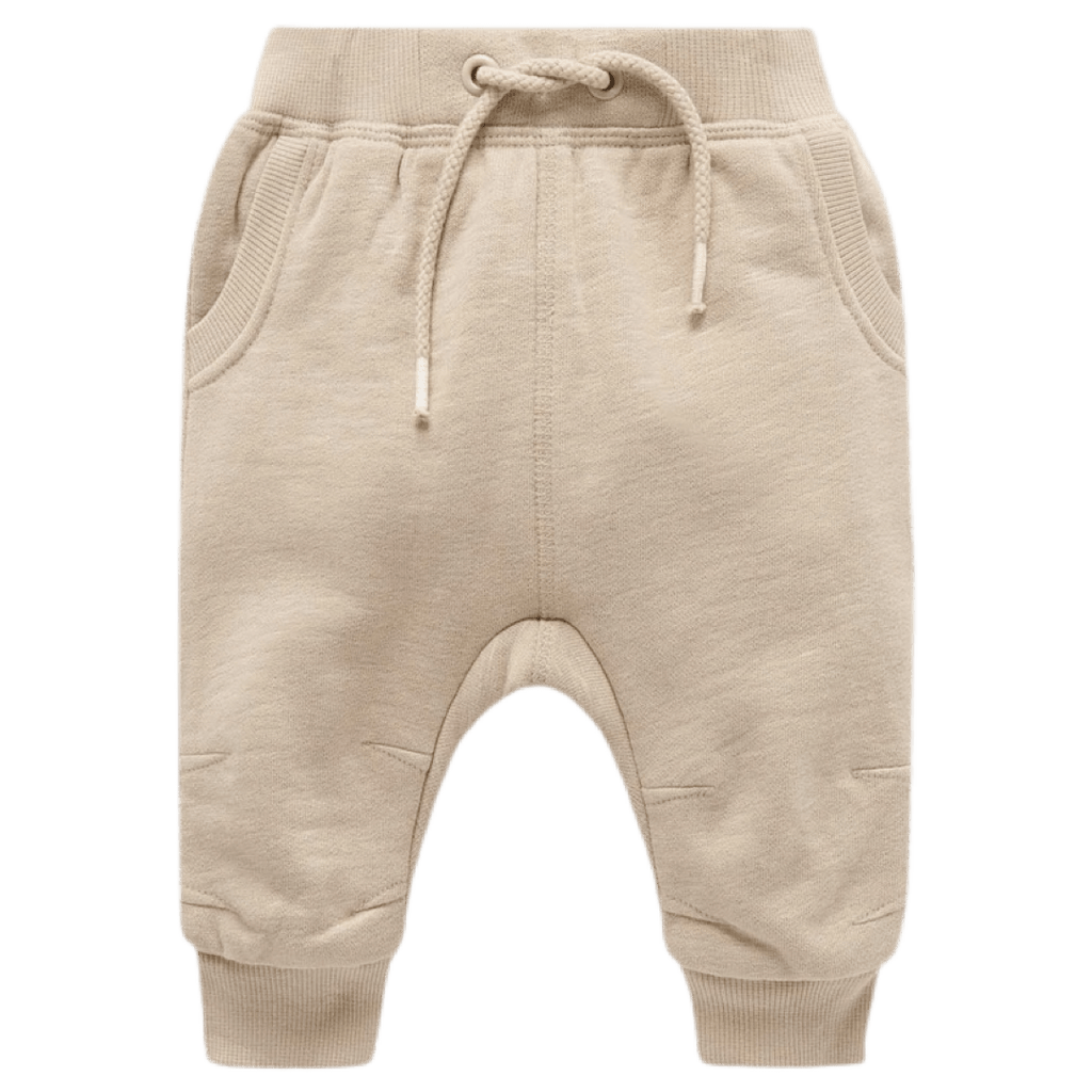 Pure Baby 6-12 Months to 5 Slouchy Track Pant - Biscuit