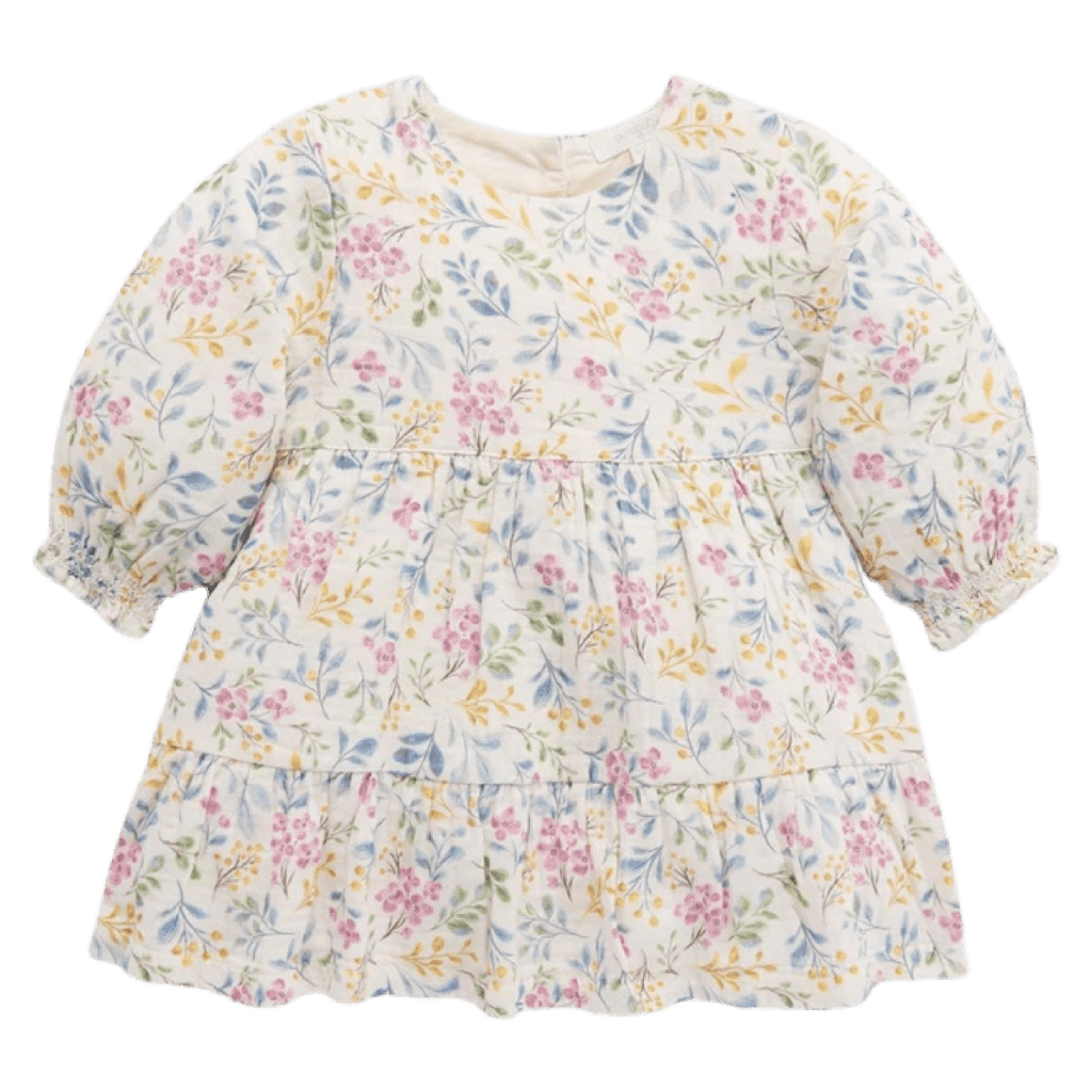 Pure Baby 6-12 Months to 5 Winter Leaves Dress