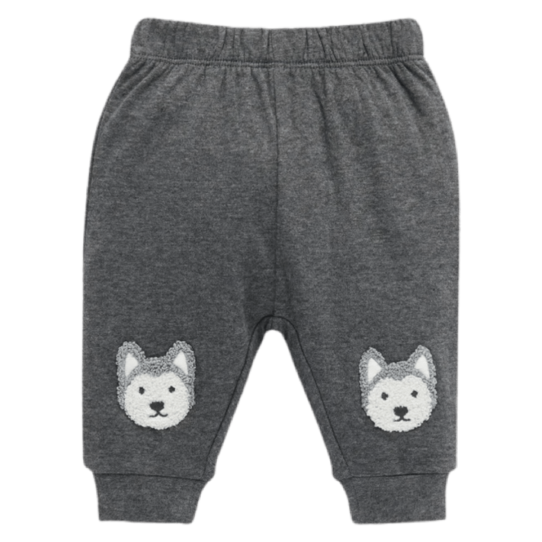 Pure Baby Newborn to 2Yr Knee Patch Leggings - Husky