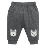 Pure Baby Newborn to 2Yr Knee Patch Leggings - Husky