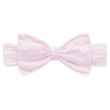 Pure Baby XS/SM to MD/LG Bow Headband - Frangipani Broderie