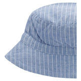 Pure Baby XS to Medium Linen Blend Sunhat - Waves Stripe