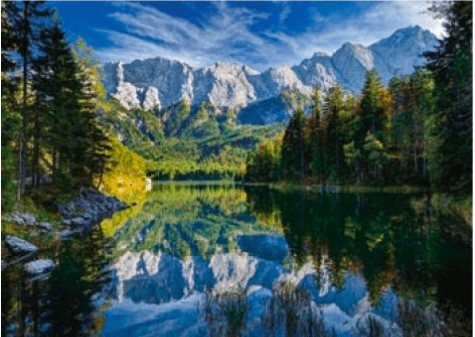 1000 Pc Puzzle - Eib Lake, Germany