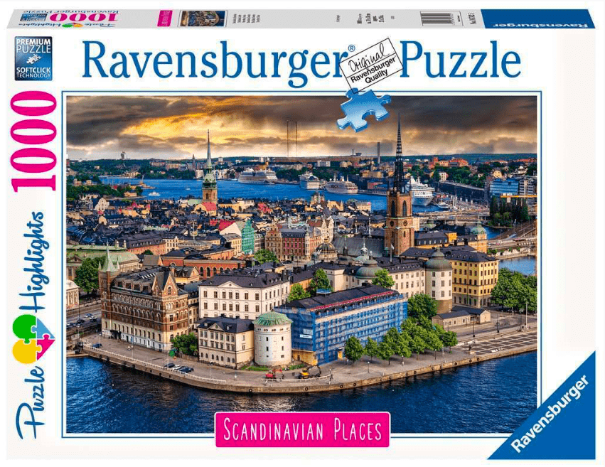 Ravensburger 10 Plus 1000 Pc Puzzle - Stockholm, Sweden