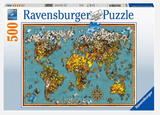 Ravensburger 10 Plus 500 Pc Puzzle - World of Butterflies